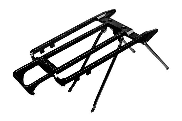NIB Brompton Rear Rack and Stays Black QRACK-BK Q100669