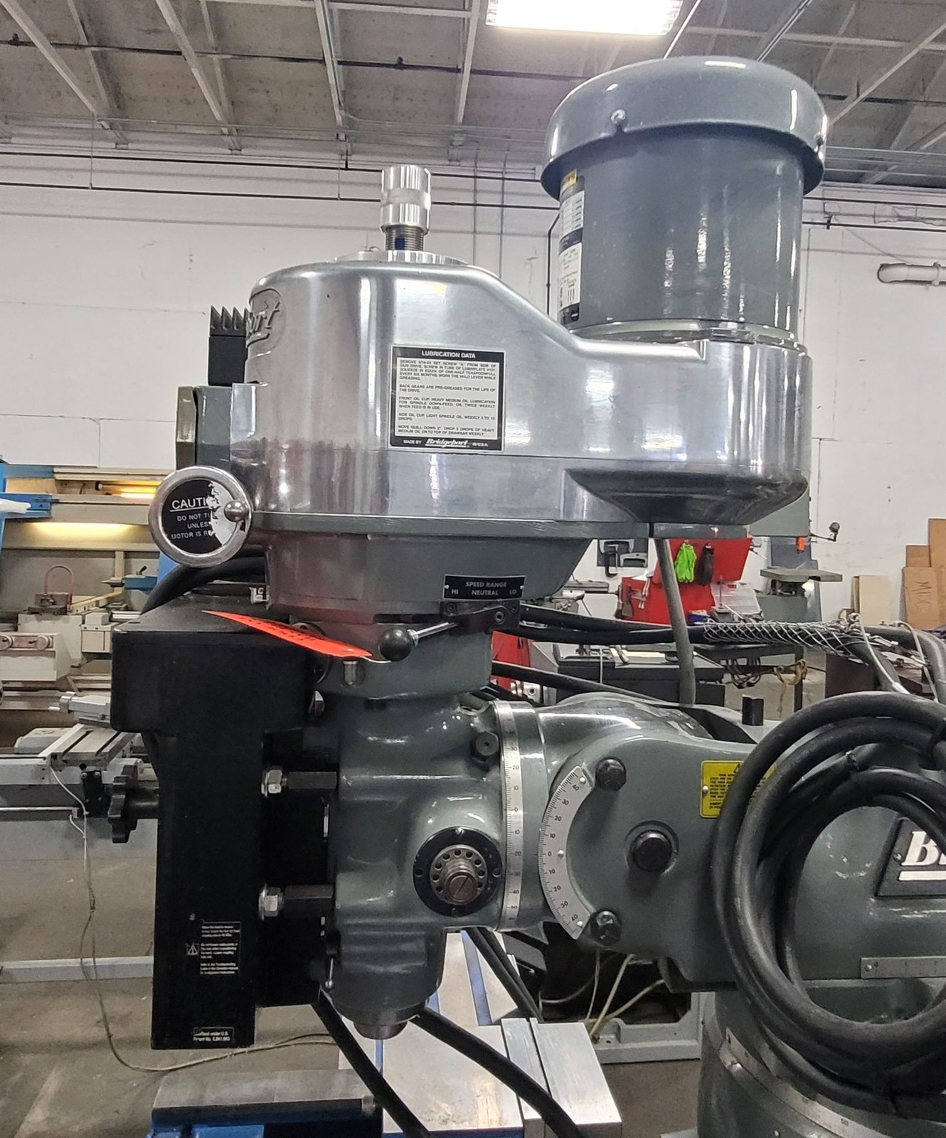 Bridgeport 3 Axis CNC Knee Mill w/AcuRite Millpwr G2 Controller