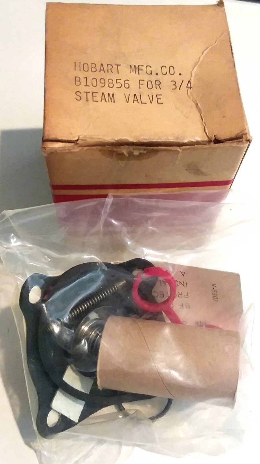 Hobart Mfg Co B109856 Repair Kit For 3/4" Steam Valve NIB NOS