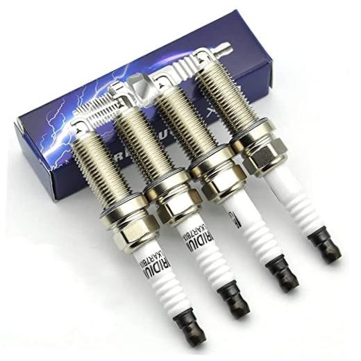 93501 Spark Plugs 4 Pack LKAR7BIX-11S Compatible with 2009-2015 Corolla Prius
