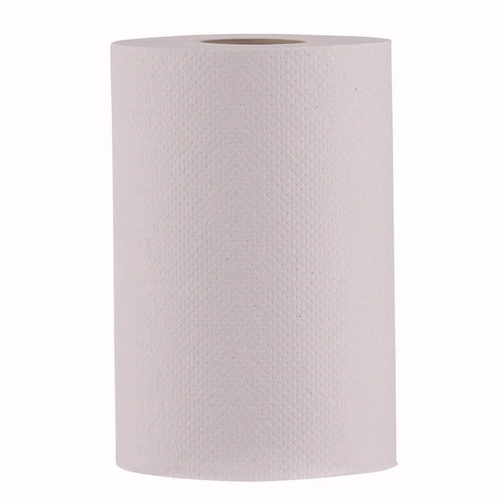 Boardwalk 6250 8" x 350' 1-Ply Hardwound Paper Towels - White (12/Carton) New