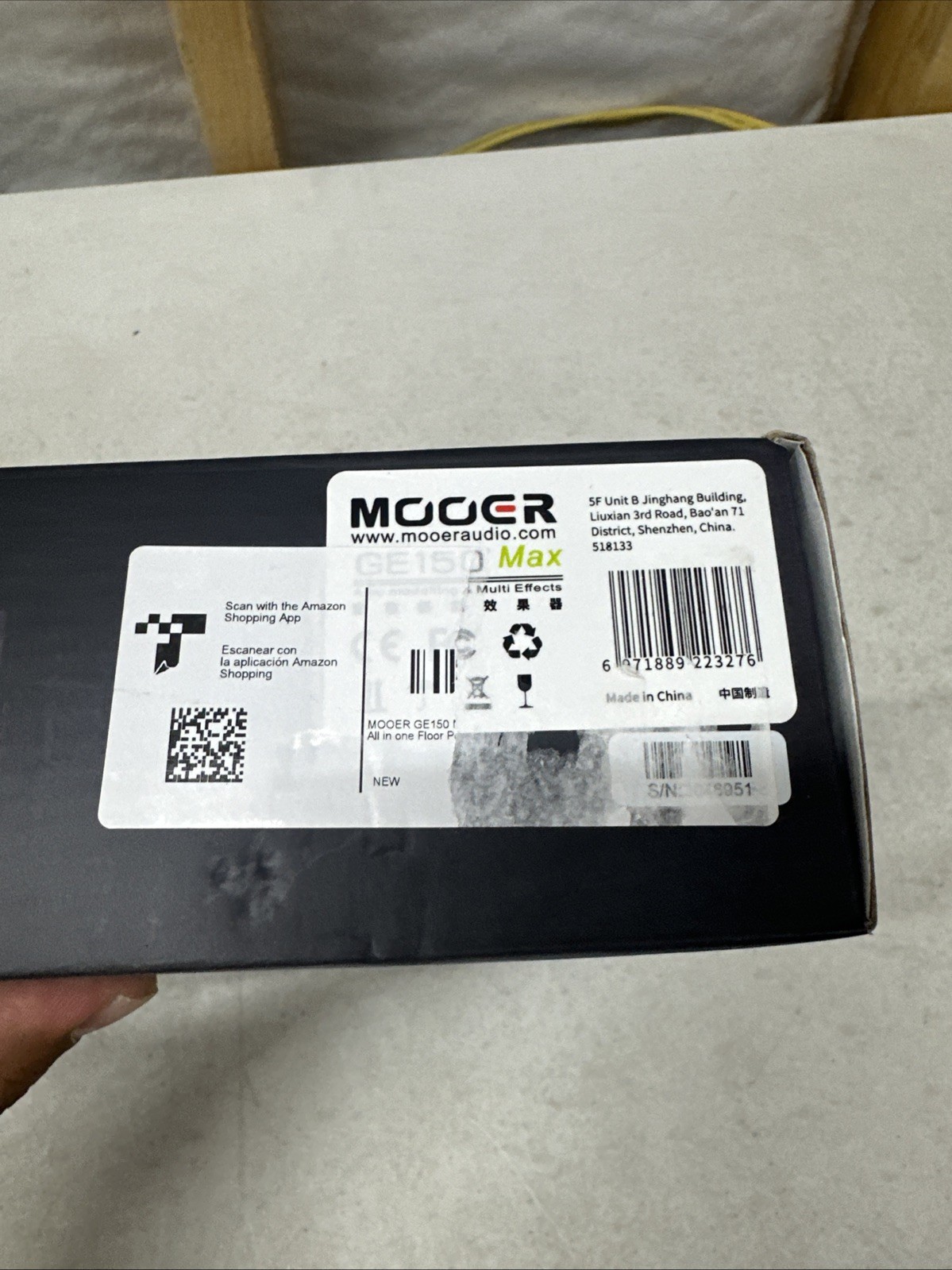 MOOER GE150 Max Amp Modeling - New Sealed