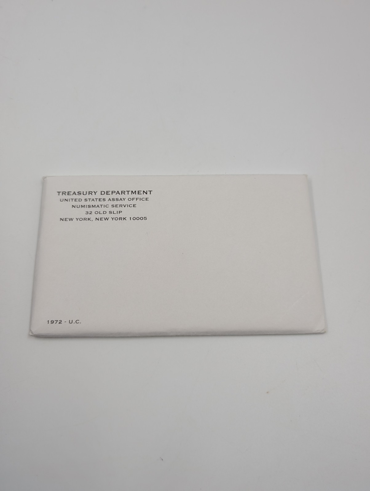 1972 Uncirculated Coin Set U.S Mint Original Government Packaging OGP