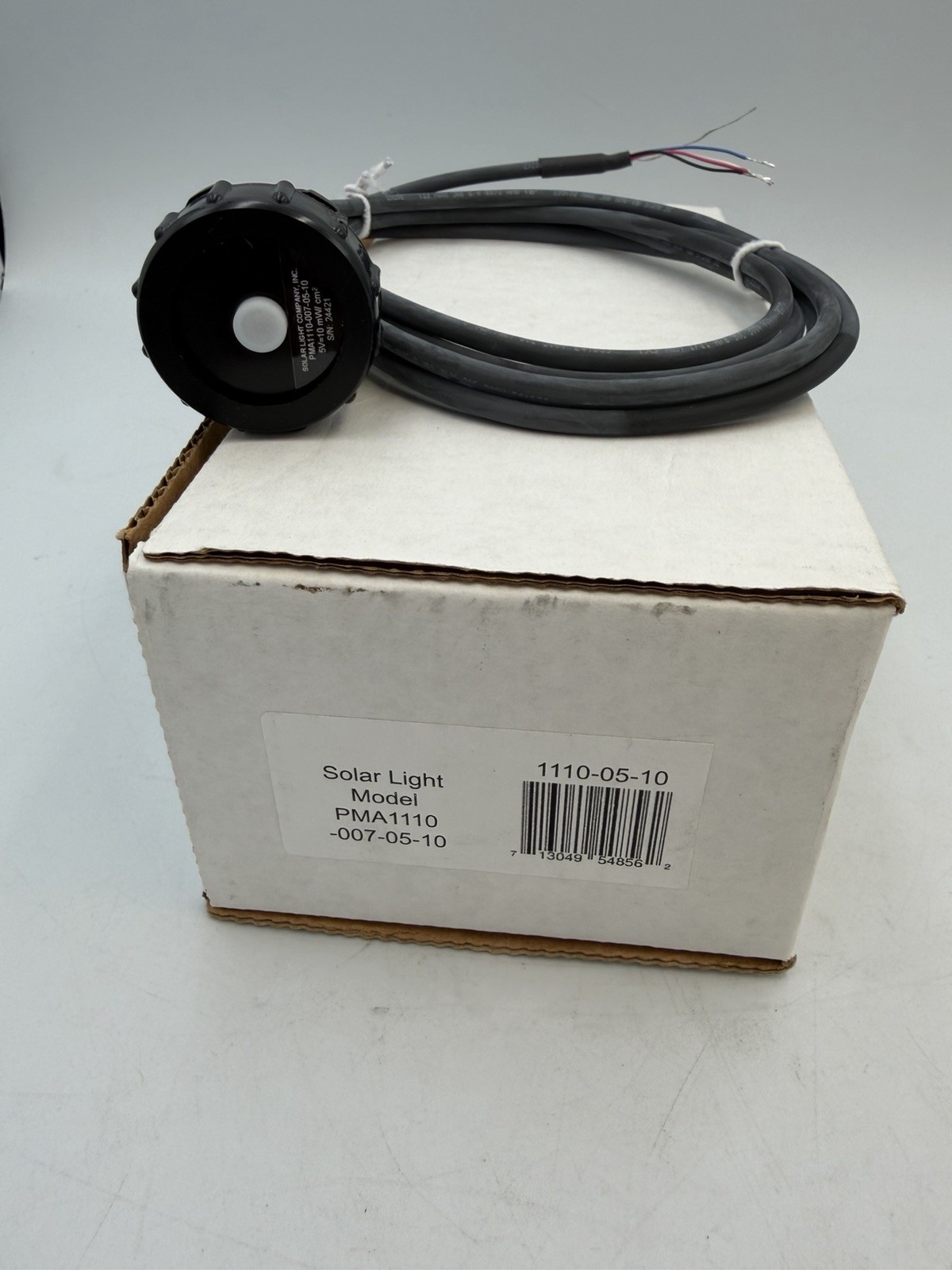 Solar Light PMA1110 Solar Irradiance Sensor Radiation Detector Probe