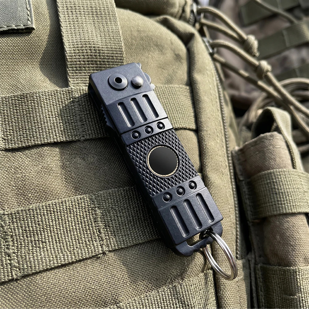2-in-1 EDC Keychain Lighter & Utility Tool | Refillable Pocket Multitool