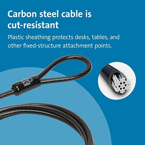 Kensington N17 Dell Laptop Computer Lock Security Locking Cable Combination