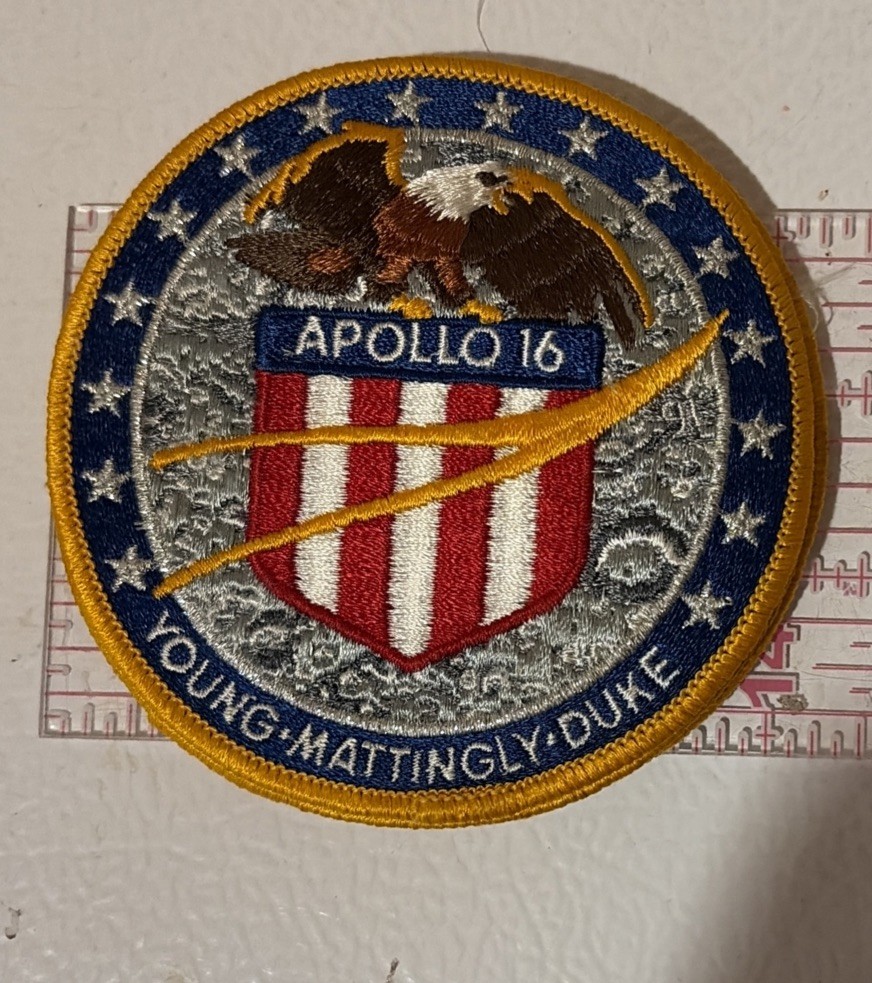 NASA Patch Apollo 16 vintage original