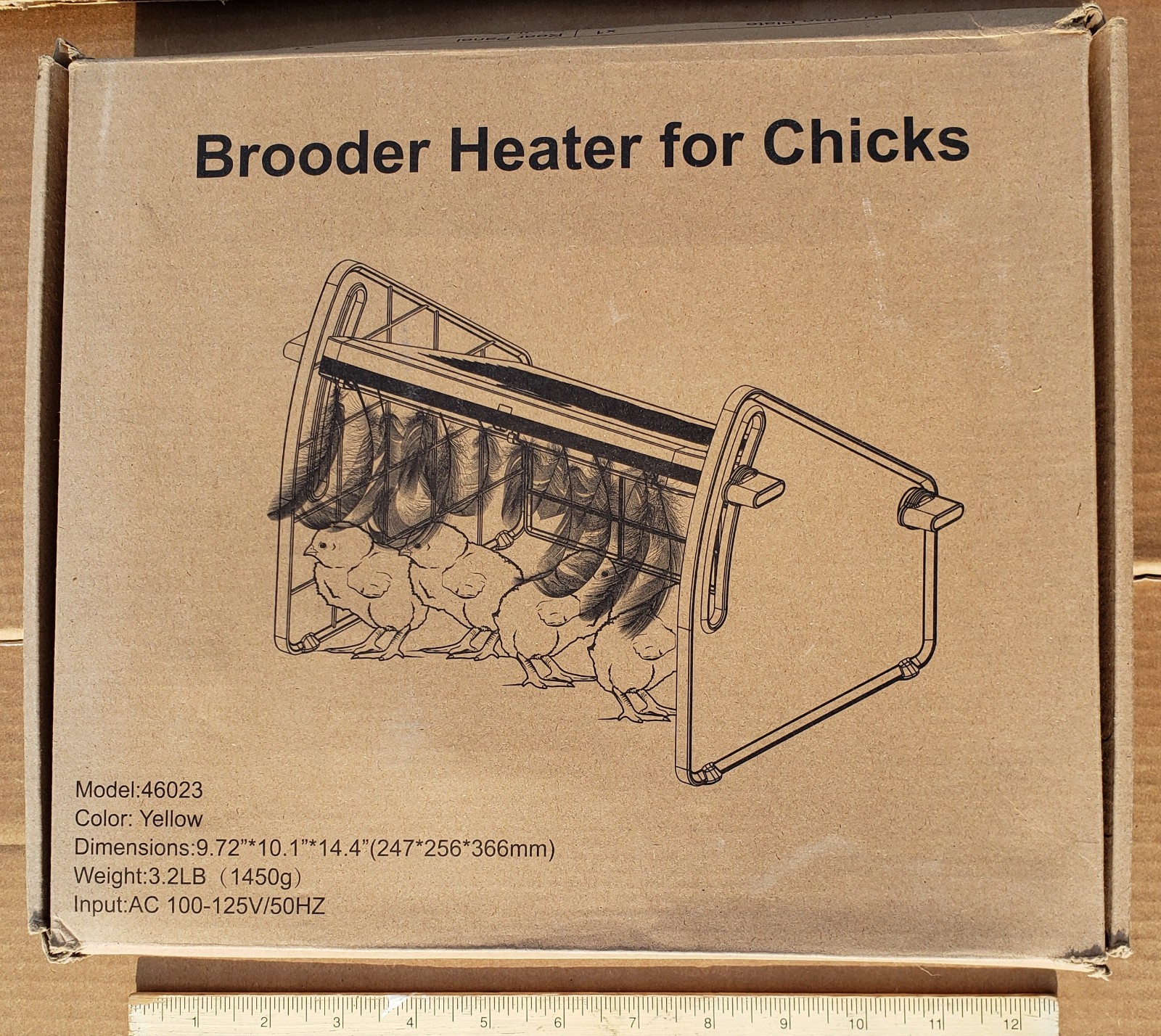 Chicken Brooder Heater Box For Chicks Heating Plate 46023 Lot of 2