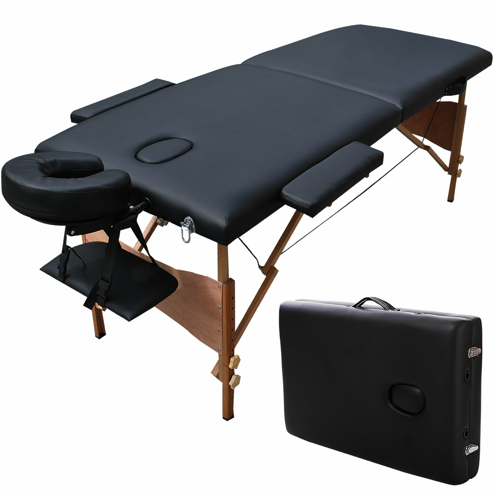 Professional Portable Comfort Massage Table with Carrying Case