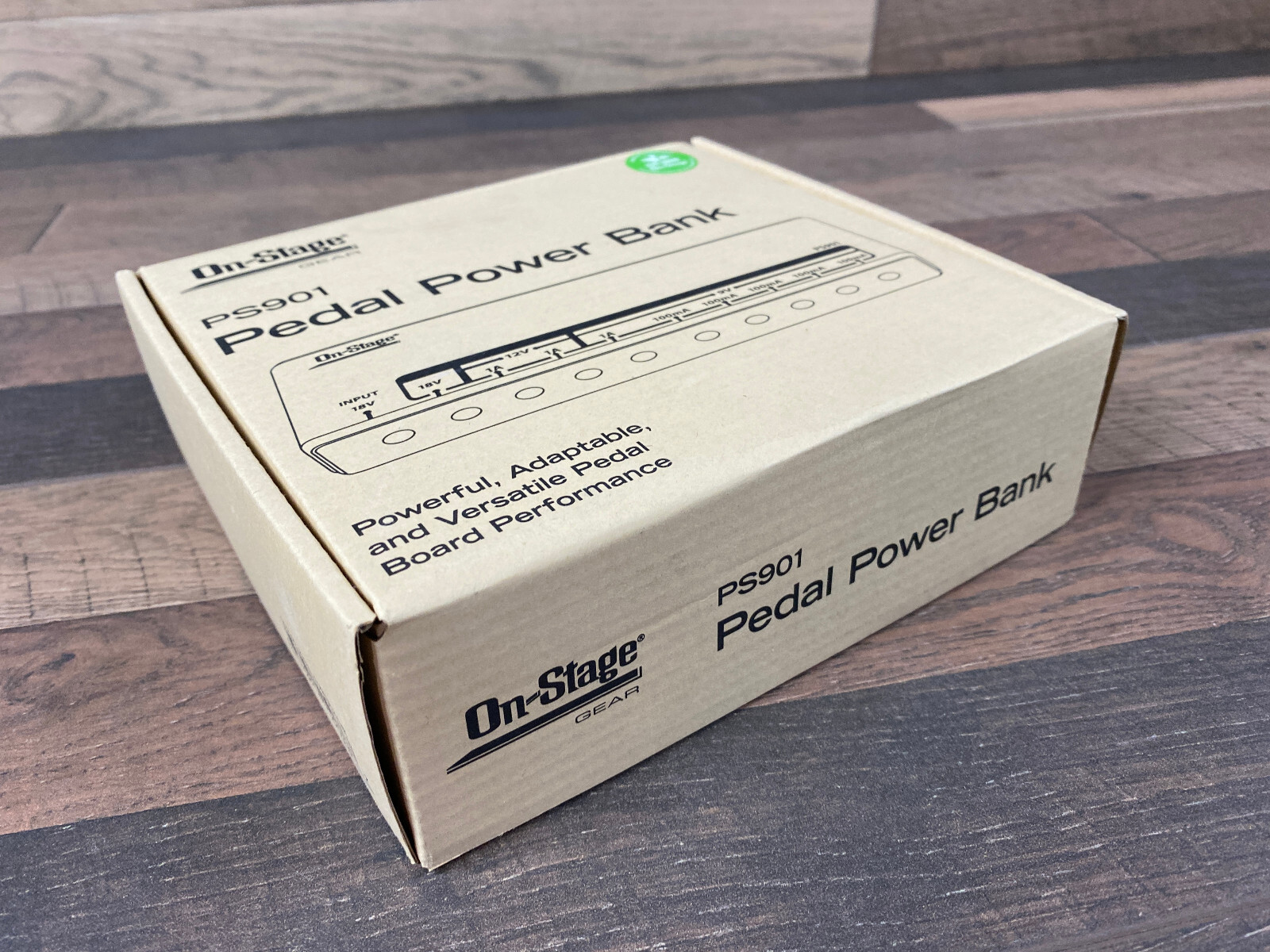 On-Stage PS901 Pedal Power Bank for Up To 13 Effects Pedals 9, 12 and/or 18 Volt