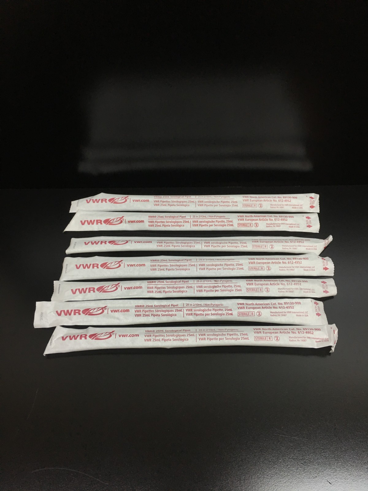 VWR Cat No 89130-900 Serological Pipet 25 mL Lot 7 PCS
