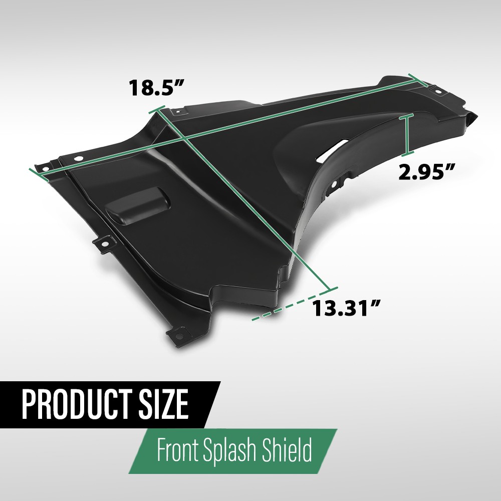 Fender Liner Splash Shield Fit For BMW 328i 2013-2016 Front Left & Right Side