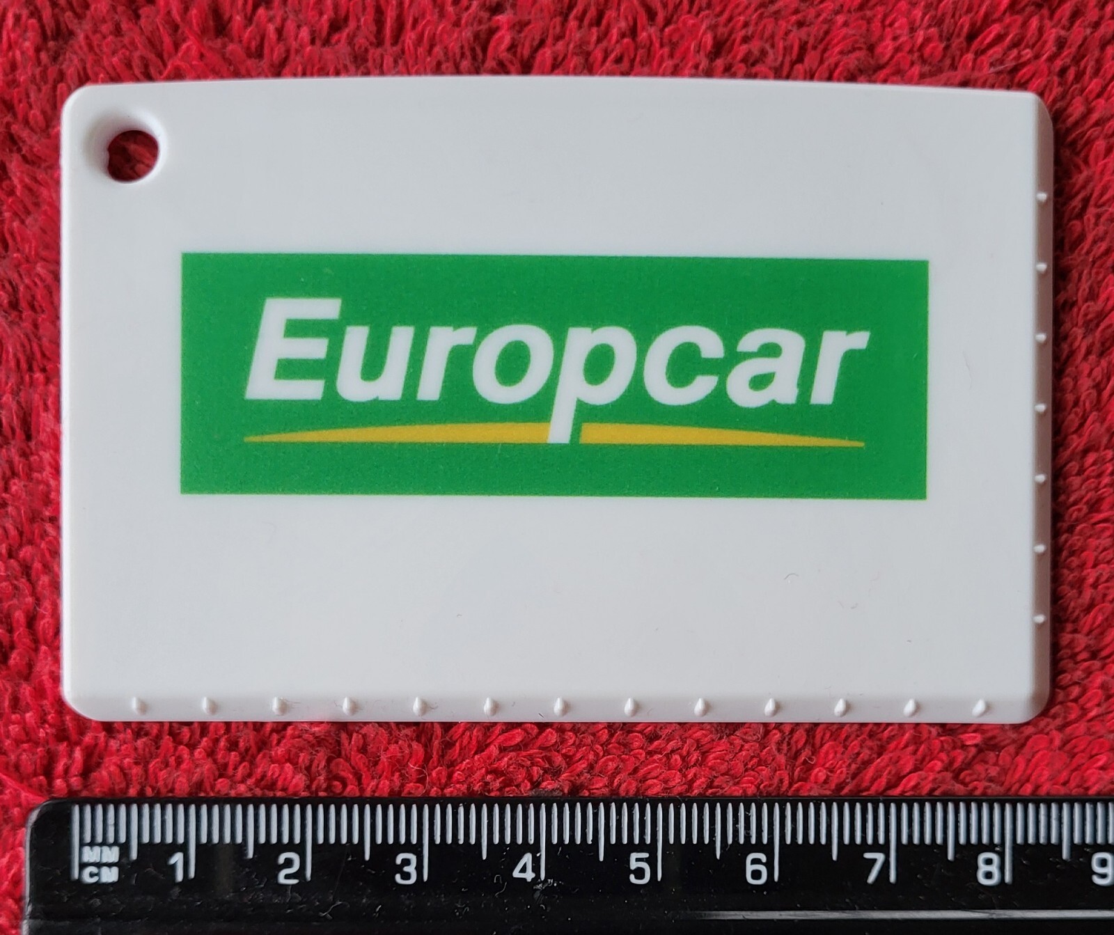 EUROPCAR CAR HIRE ICE SCRAPER KEY RING FOB COLLECTABLE NEW