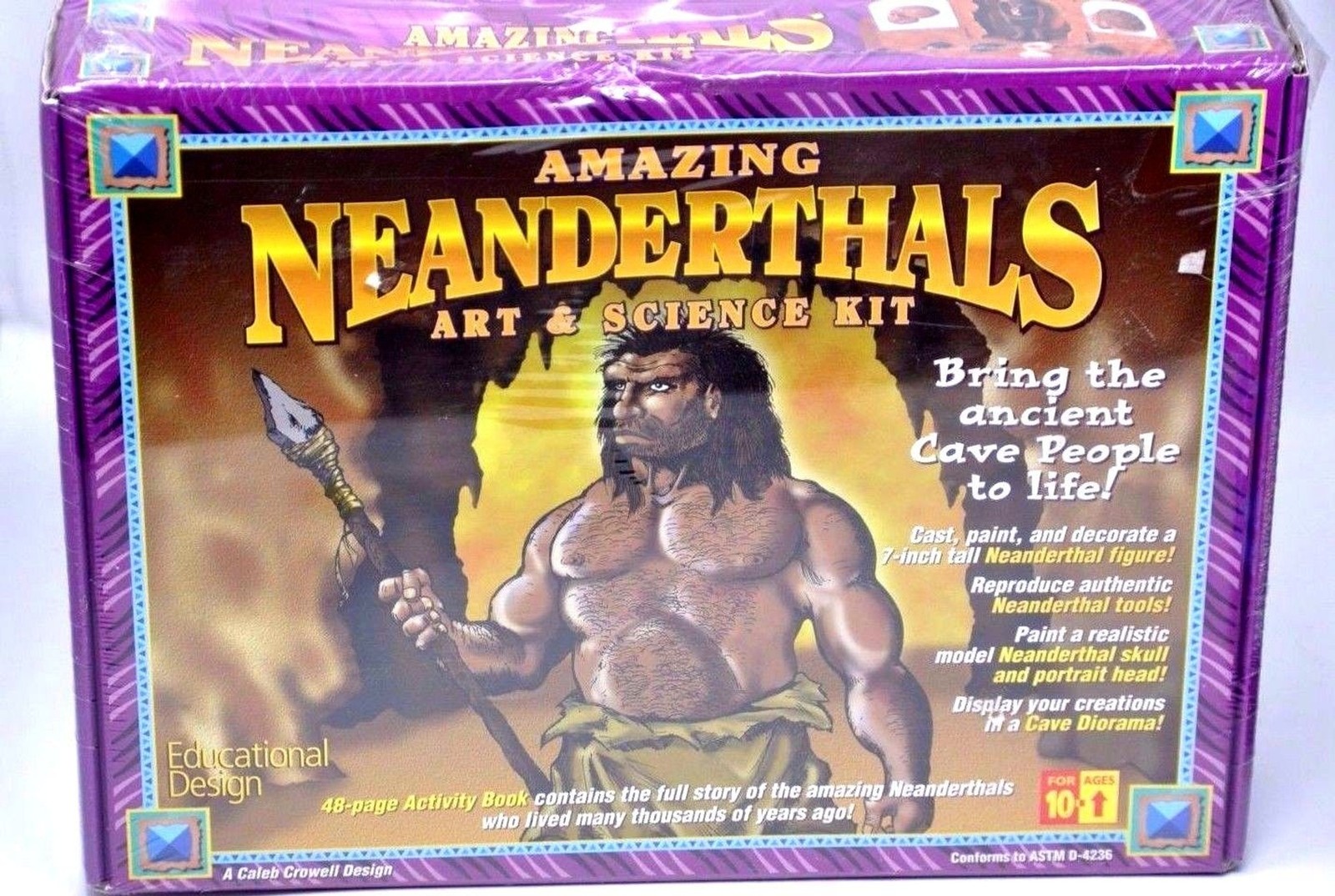 Amazing NEANDERTHALS Art and Science Kit Homeschool