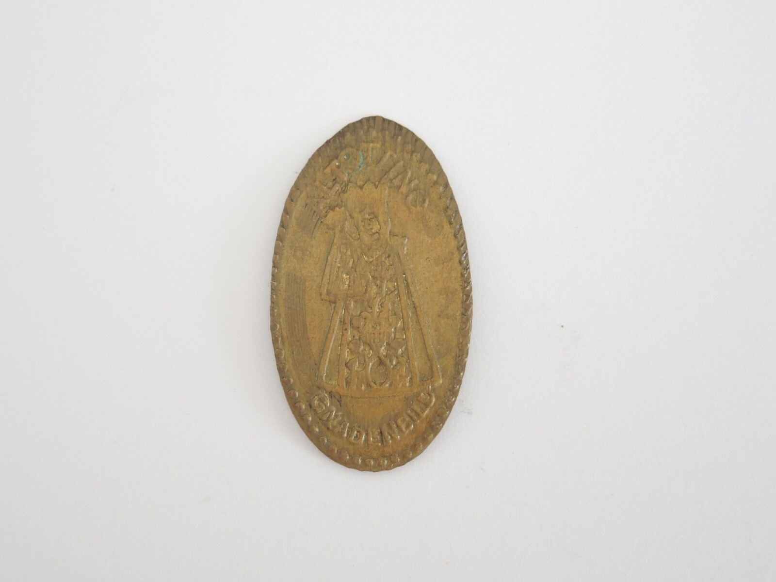 Souvenir Coin Press Coin Altötting Gnadenbild 3.0 G/3.5 X 1.9 Cm