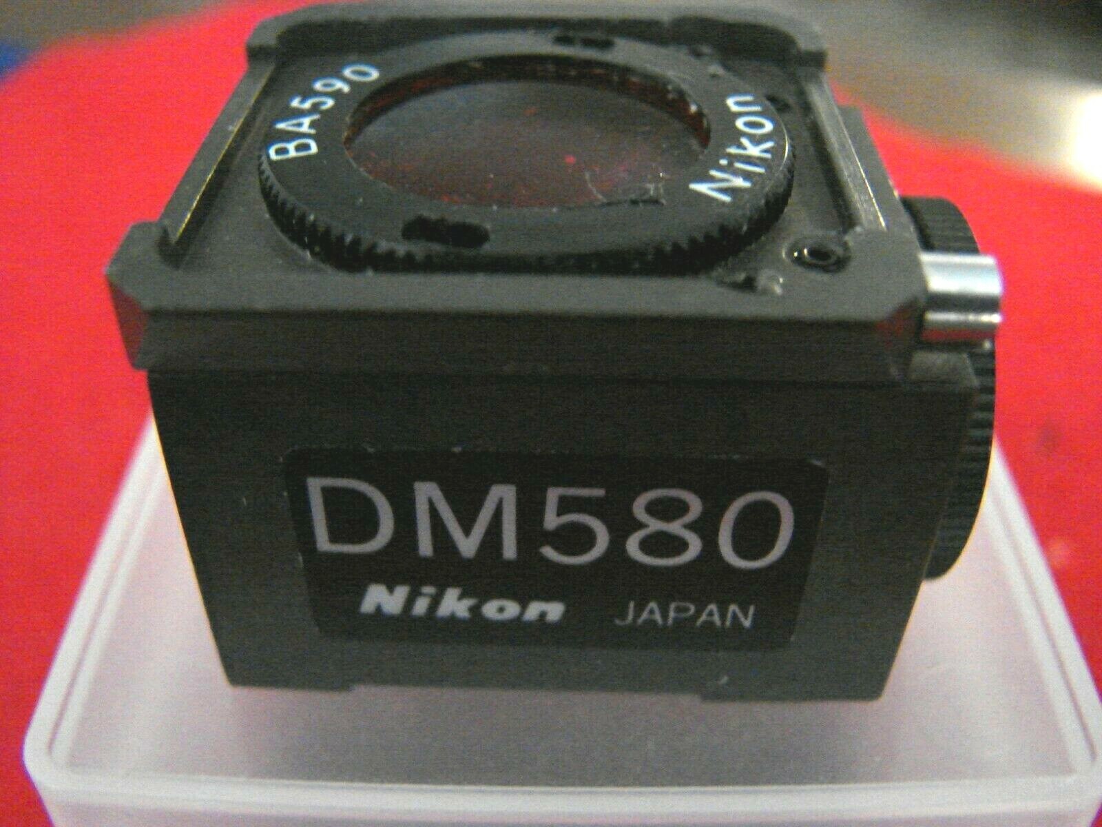 Nikon Fluorescence G-2A Filter Cube (DM580, 590 nm Barrier Filter)