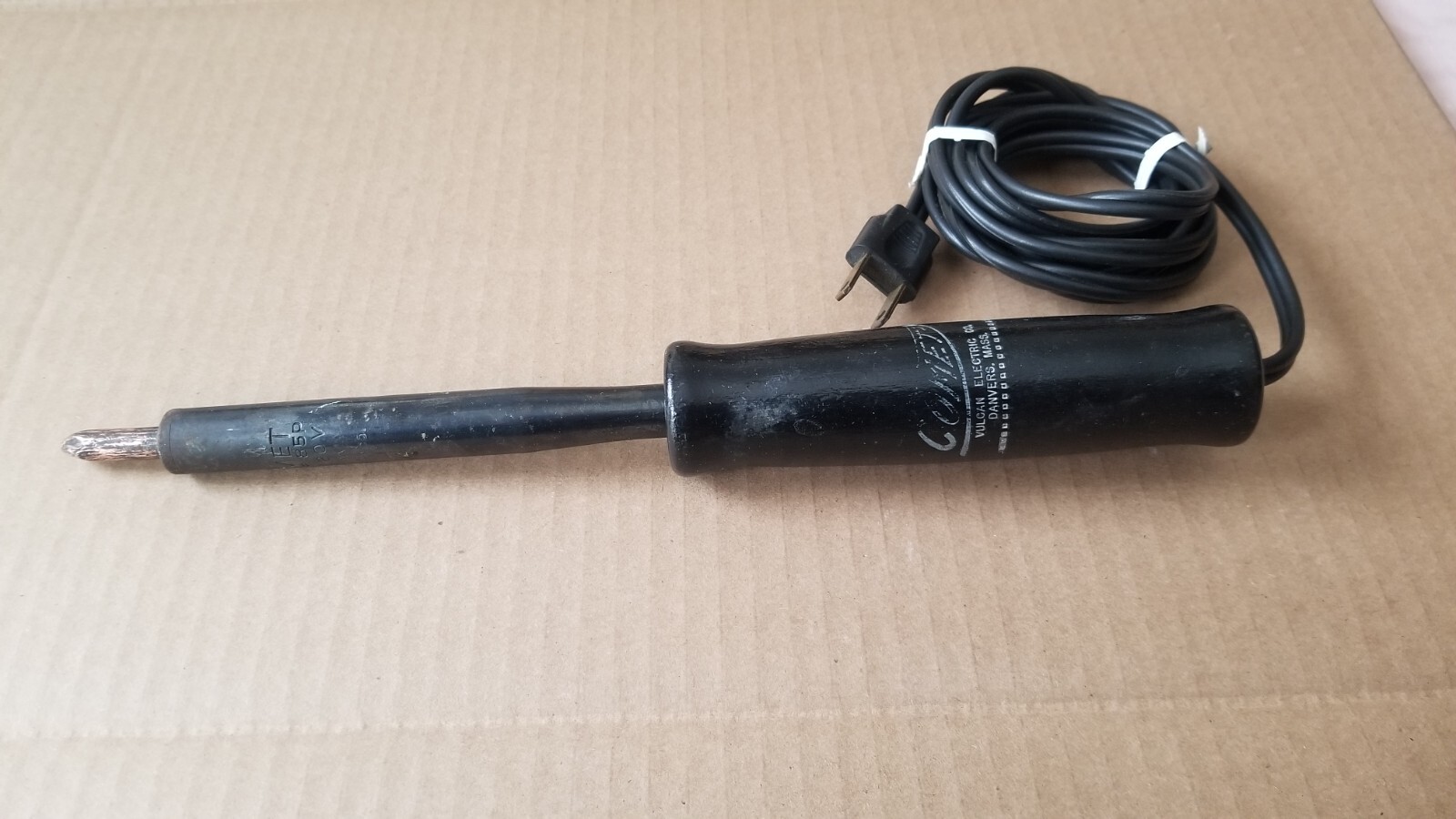 Vintage Comet Cat# 85P Vulcan Electric Co. USA Soldering Iron Working , VGC