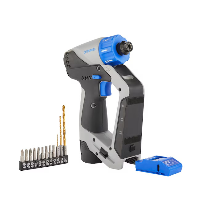 Dremel Blueprint 12-volt 1/4-in Keyless Brushless Cordless Drill F013DD12AA