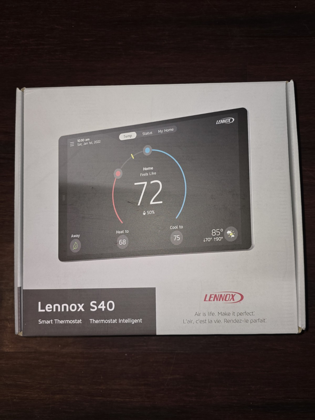 NEW Lennox 22V24 iComfort S40 Smart Thermostat WiFi Touchscreen Free Shipping