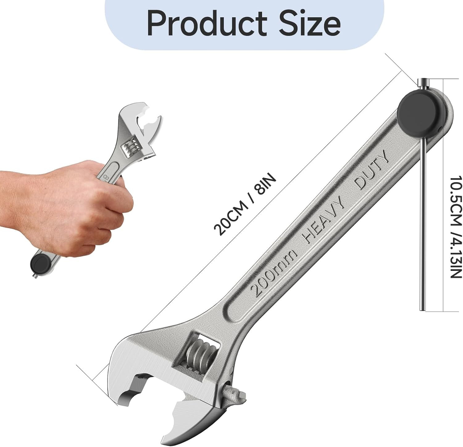 Knuckle Bender Adjustable Door Hinge Tool with Built-In Hinge Pin Remover, Heavy