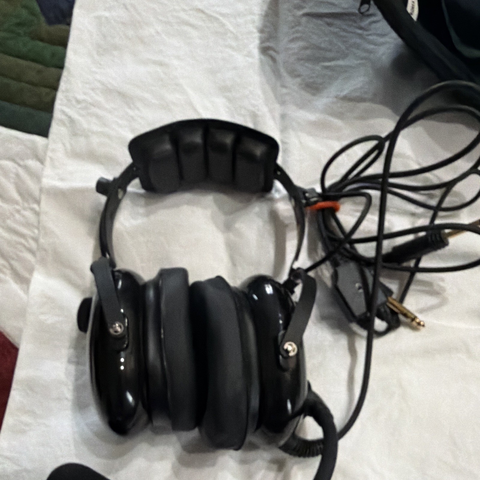 2. ASA AirClassics HS-1A Headset Used. Purchased 6/2025. Used About 10 Times