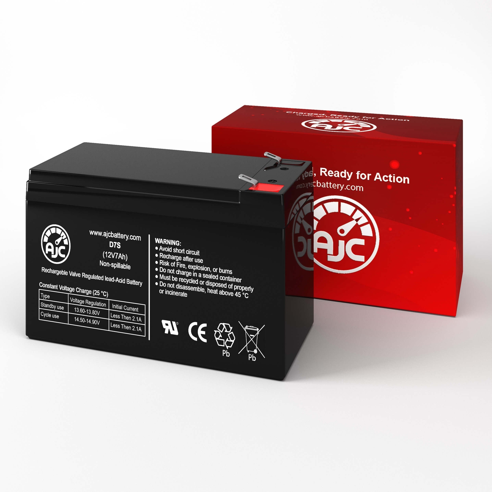 Minuteman E750RM2U 12V 7Ah UPS Replacement Battery