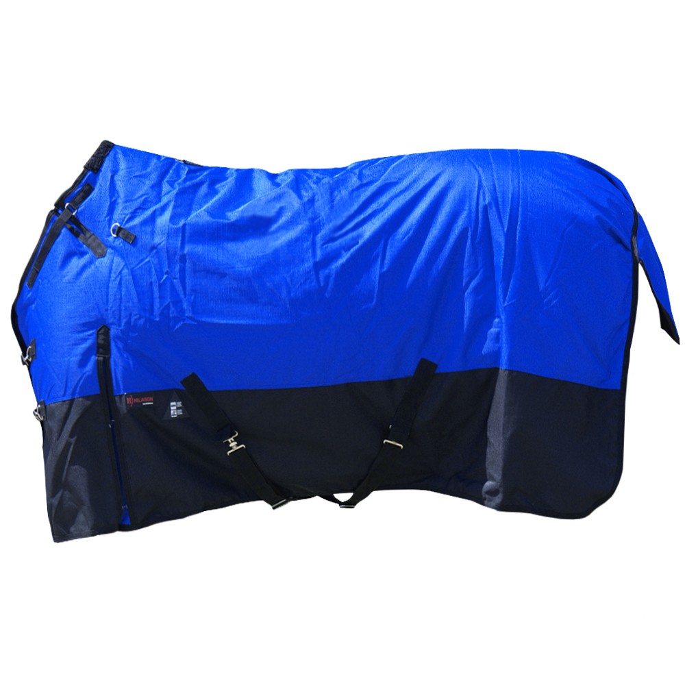 38 in HILASON 600D Waterproof Turnout Miniature Horse Winter Blanket Blue with