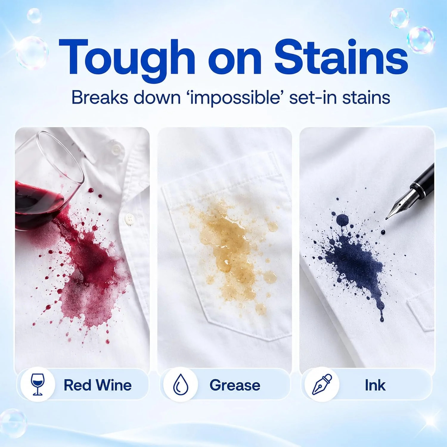 Earth Breeze Miracle Stain Remover Spray - Powerful All-In-One Solution - Remove