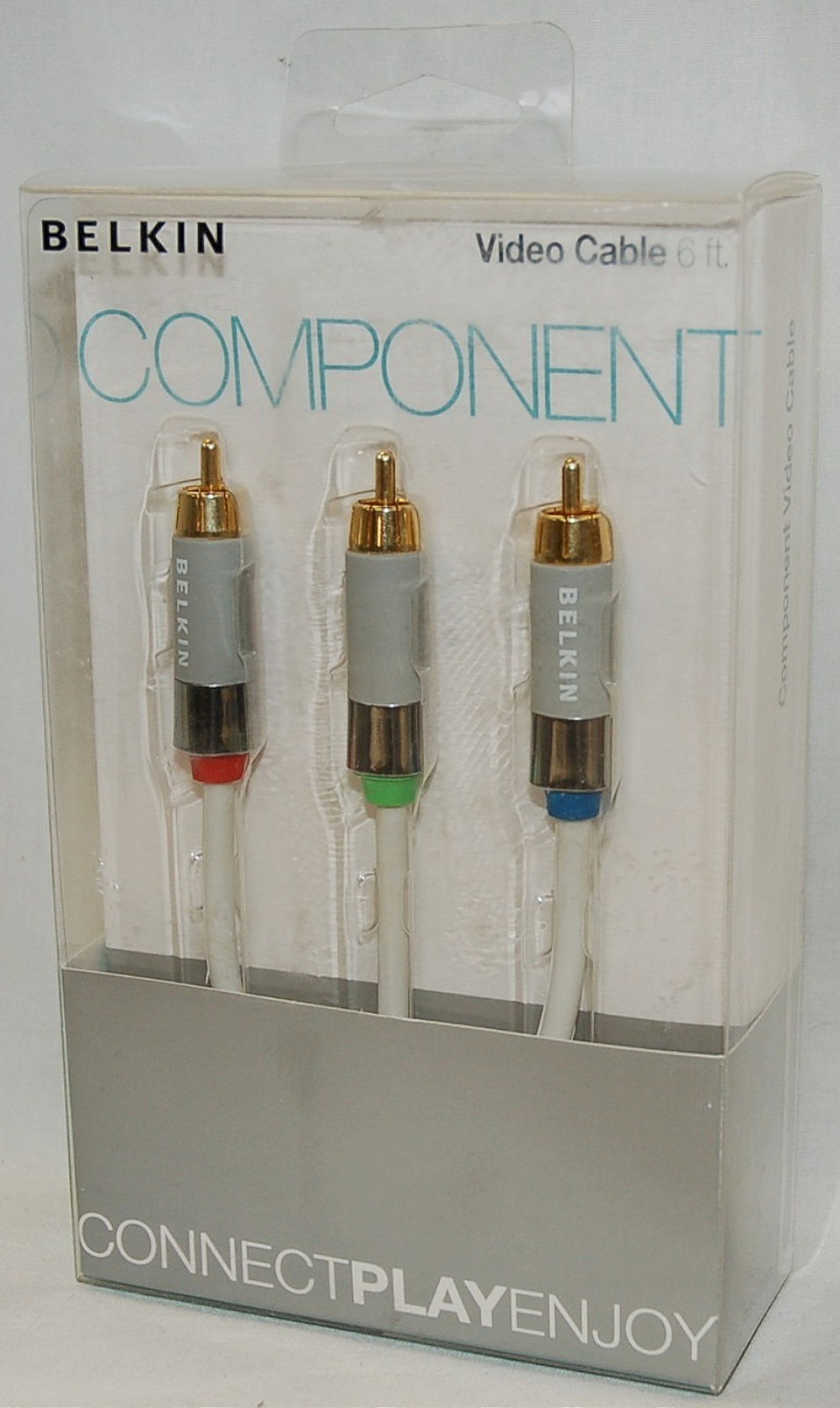 NEW Belkin AV21003-06 PureAV Component Video Cable 6' Length RGB HD TV DVD NEW