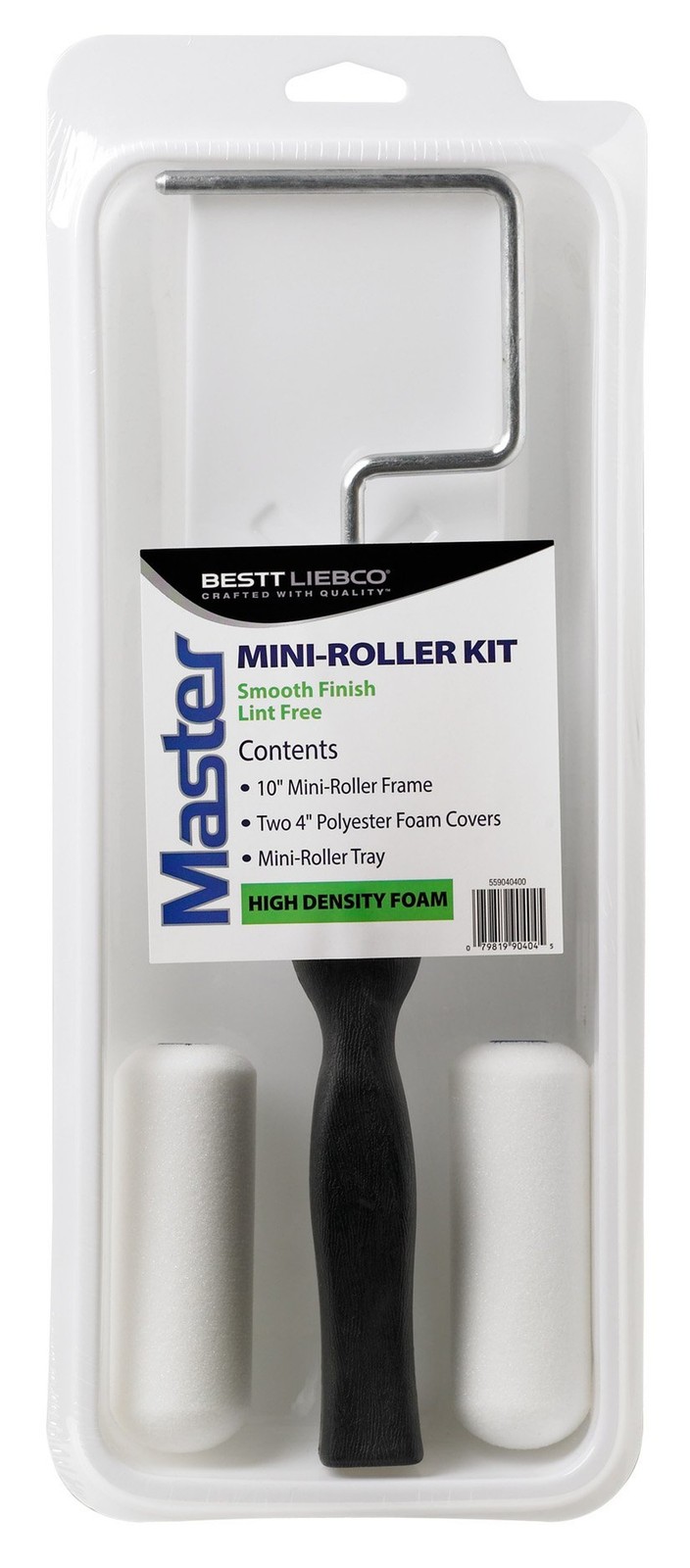 Bestt Liebco Mini Roller Kits 4" Foam 4 Piece Muscle Therapy Tool Kit One Size