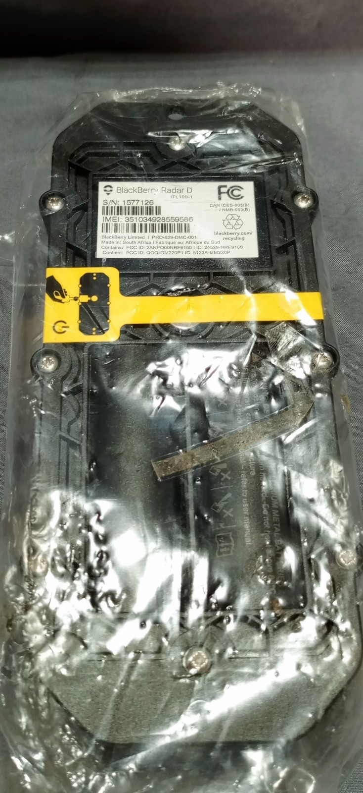 BlackBerry Radar D ITL100-1