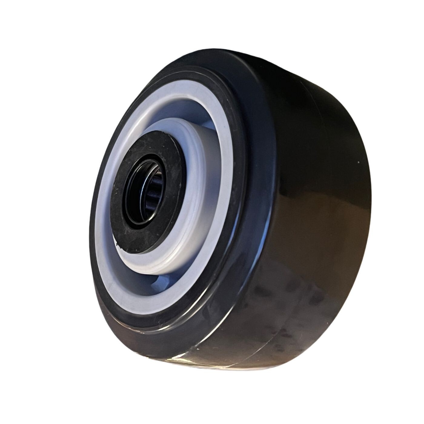 4” x 2” Black Polyurethane on Plastic Core 4 Wheels