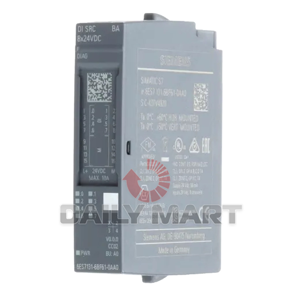 New In Box SIEMENS 6ES7 131-6BF61-0AA0 Digital Input/Output Module