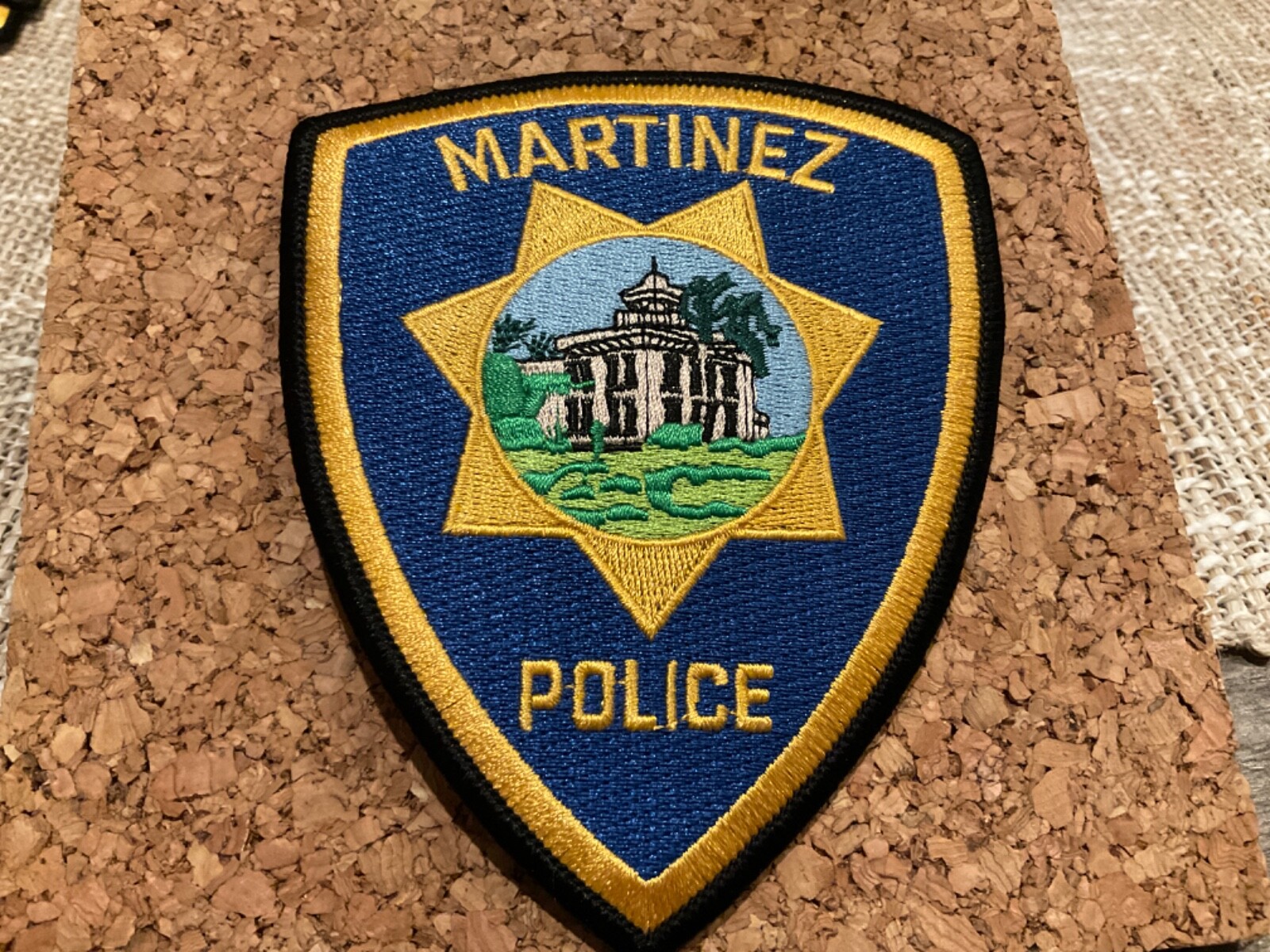 Martinez  Police State California CA Colorful