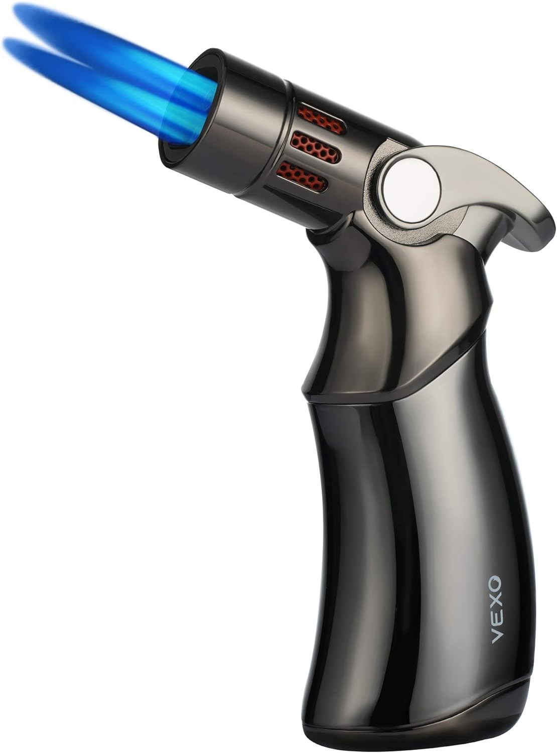 New Mini4 Torch Lighter Quad 4 Jet Flame Windproof Butane Refill Portable Light