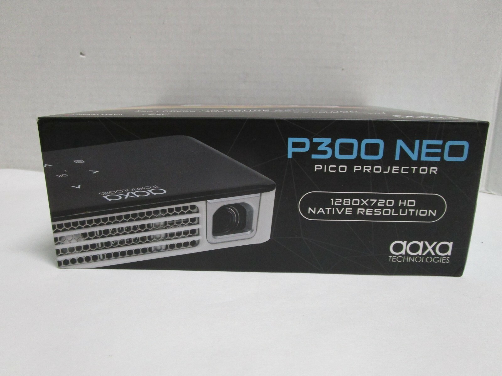 AAXA P300 NEO 720p HD Pico Projector, 420 LED Lumens, 150-Min Battery USB HDMI