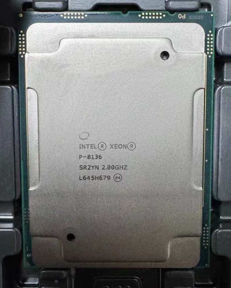 Intel Xeon Platinum P-8136 2.0GHz-3.5GHz SR2YN 28C 56T LGA3647 CPU processor