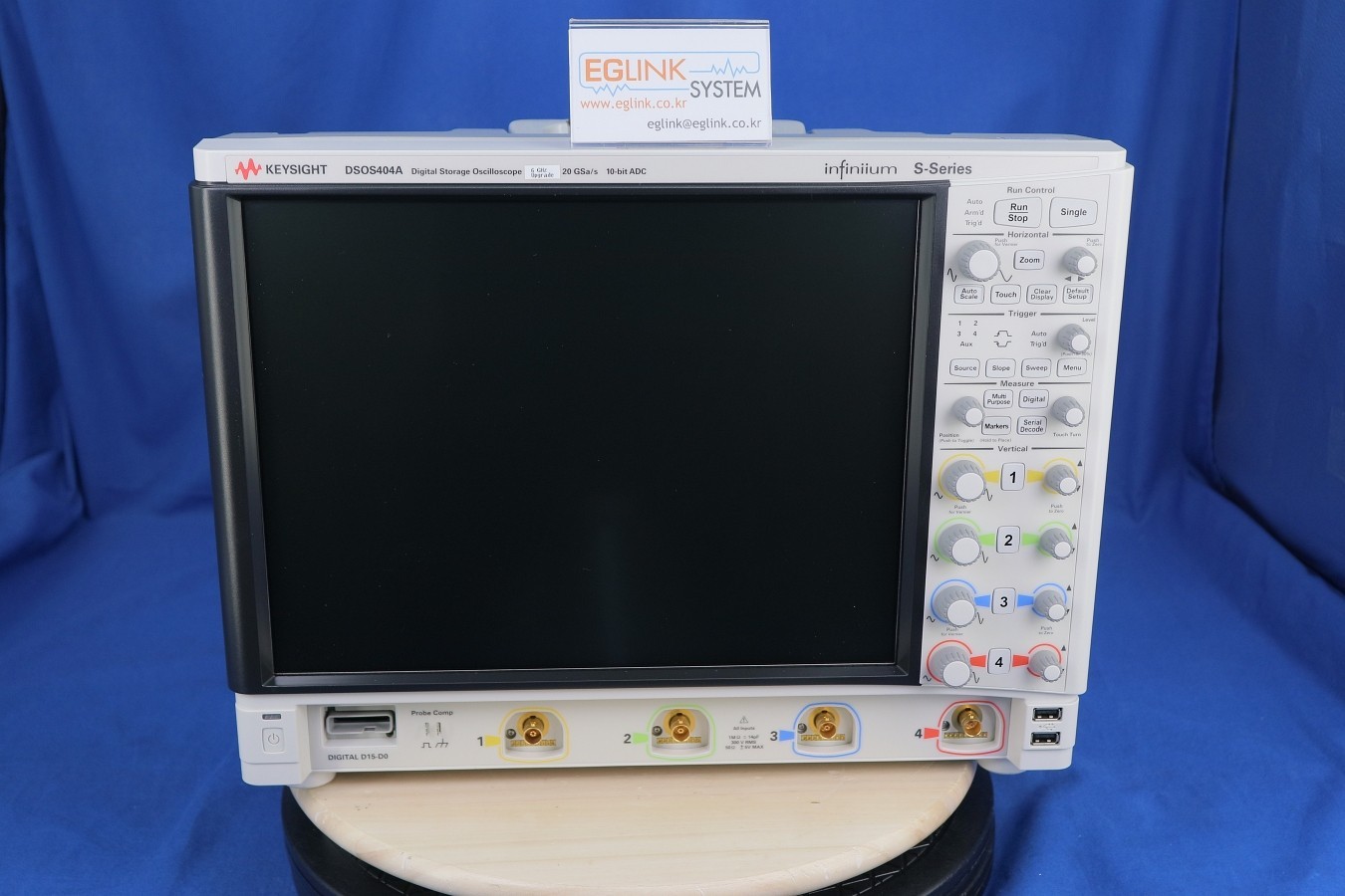 Keysight DSOS604A Oscilloscope Digital Infiniium S Series opt 004/005/Win7,6 GHz