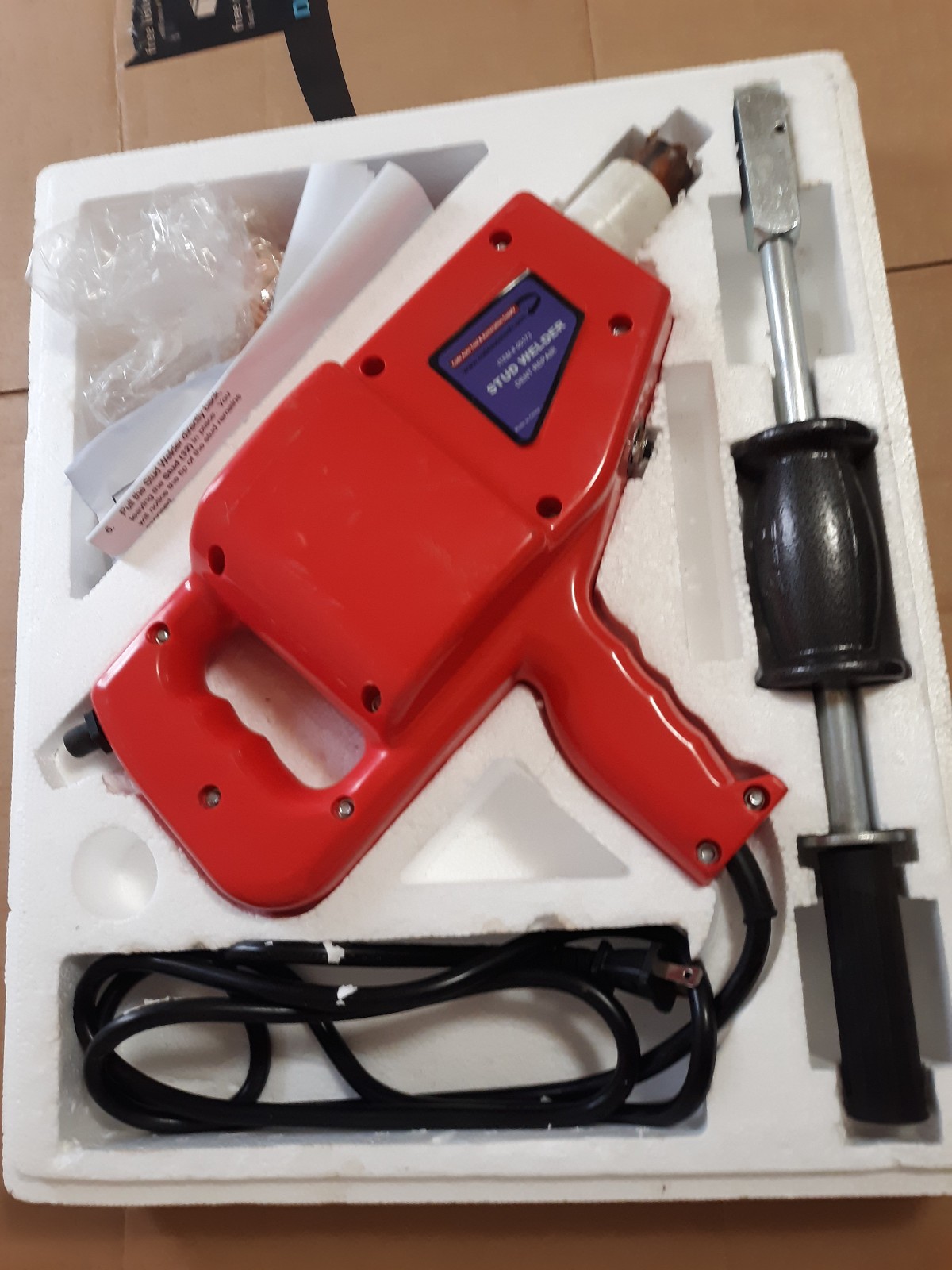 STUD WELDER & SLIDE HAMMER DENT REPAIR KIT