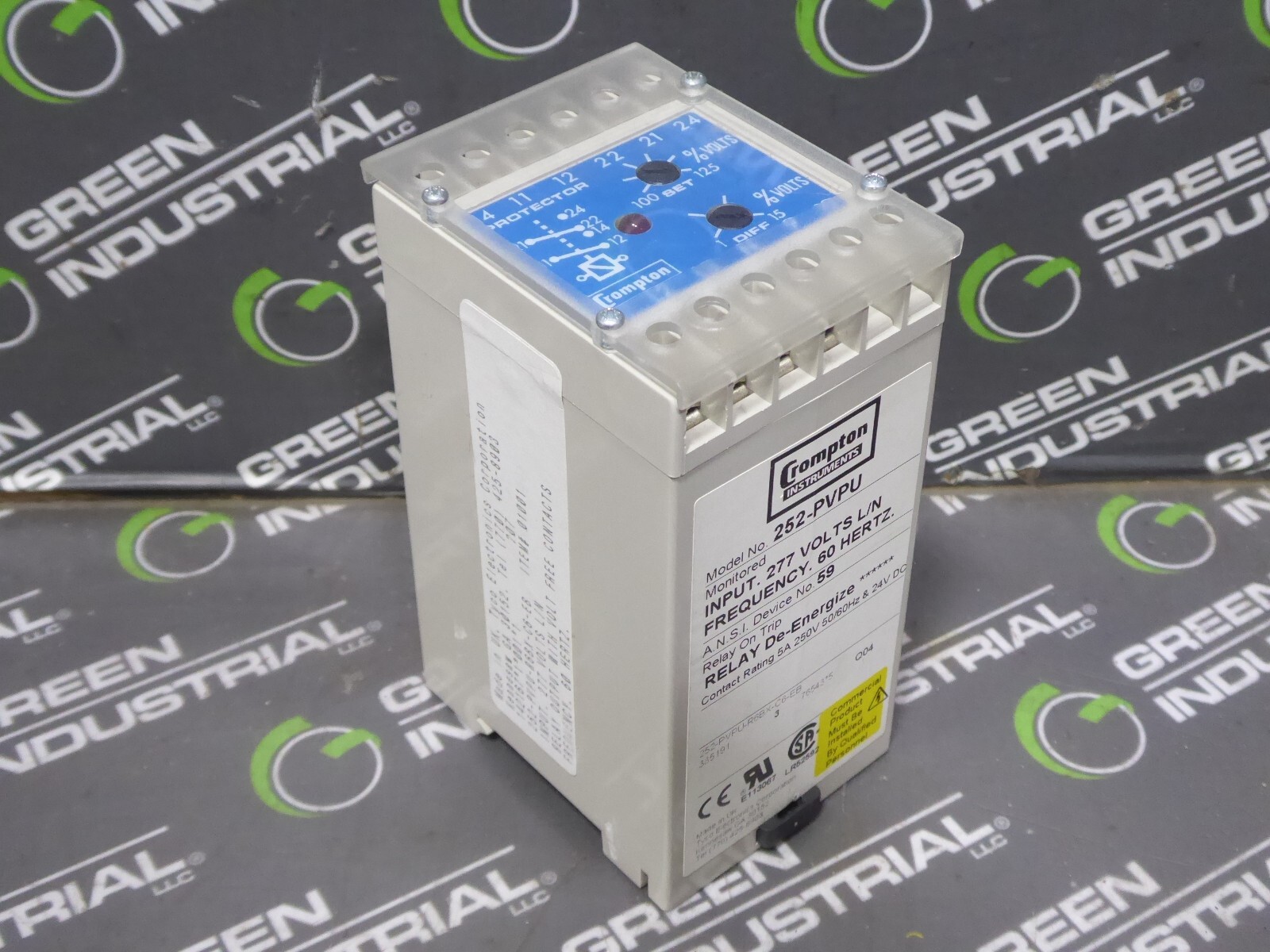 USED Crompton Instruments 253-PHDU Protector Trip Relay