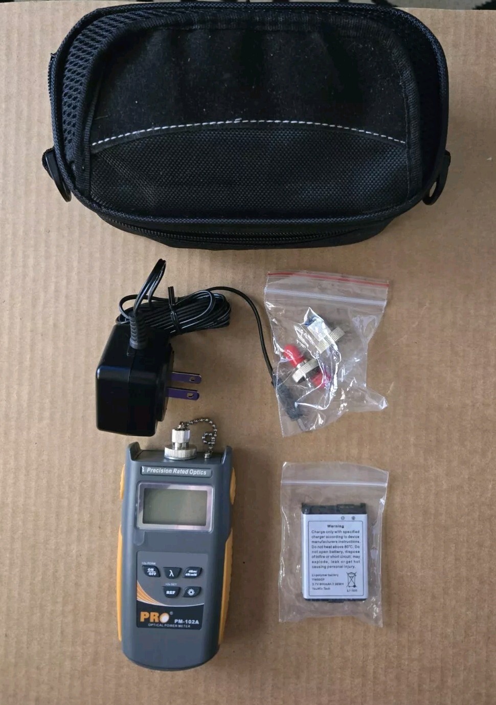Precision Rated PM-102A Optical Power Meter