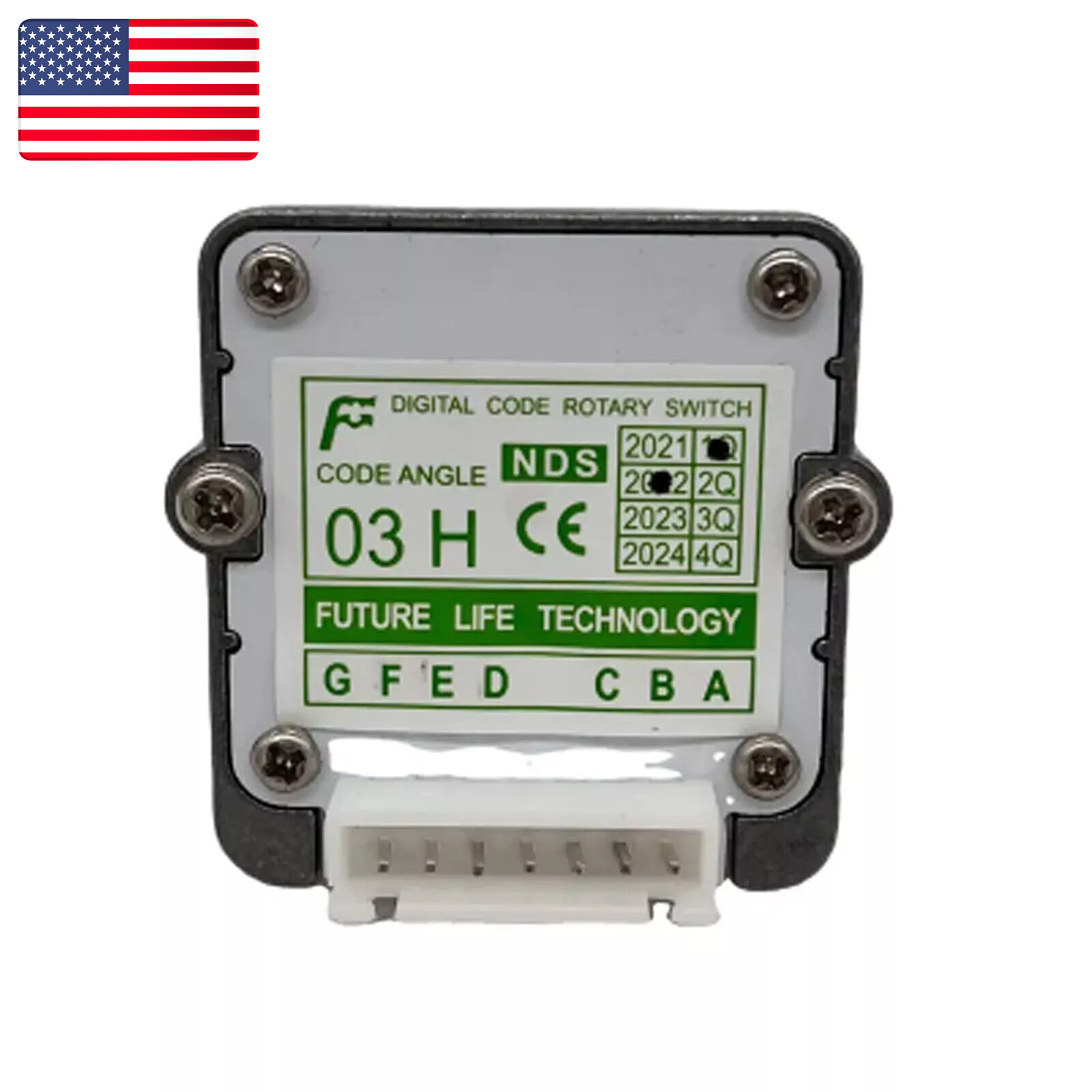 1PCS Brand new with box Future NDS-03H NDS03H Digital Rotary Switch - US Stock