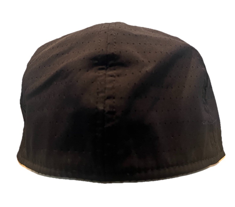The Game Pro Fitted Six Panel Perforated Baseball Cap, Small, Style GP511