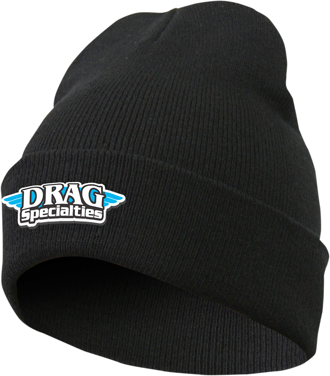 Throttle Threads Drag Specialties Acrylic Stocking Cap Black DRG23B12BKOR