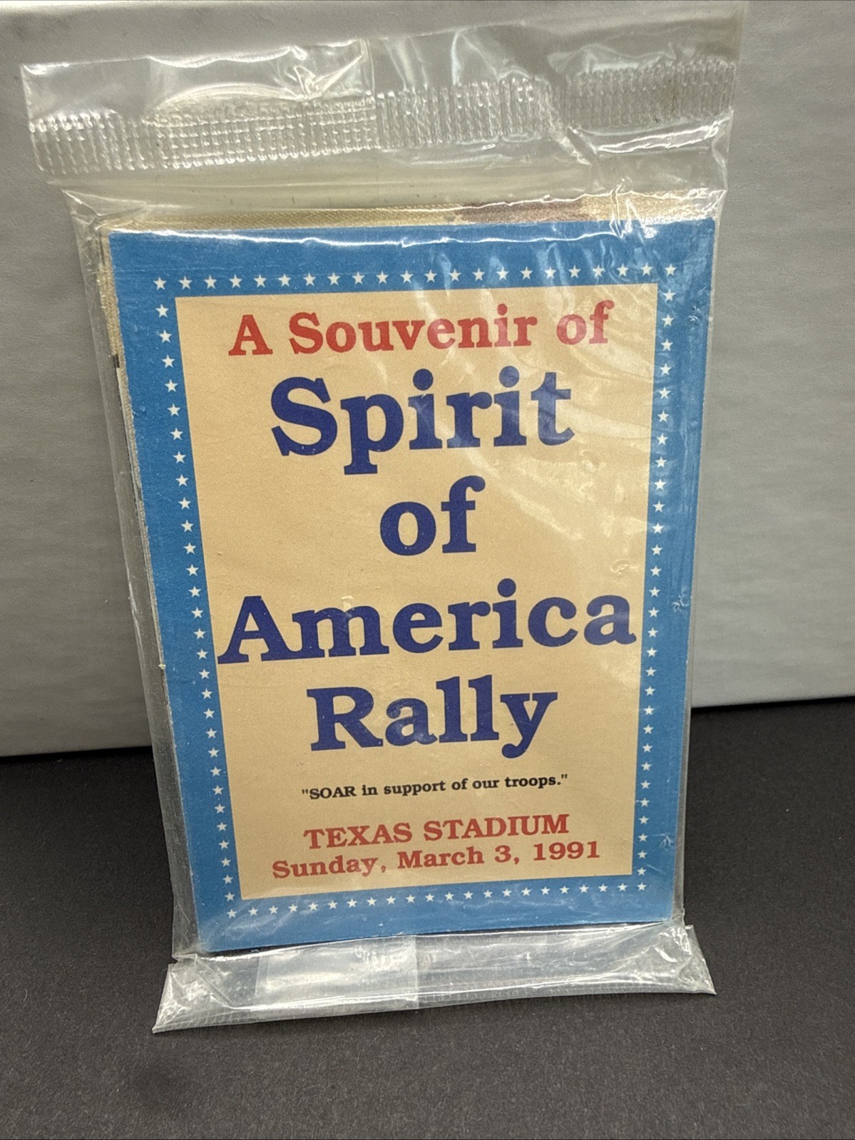Trading Cards Sealed Set Spirit of America Rally Texas Stadium 1991 Free Ship