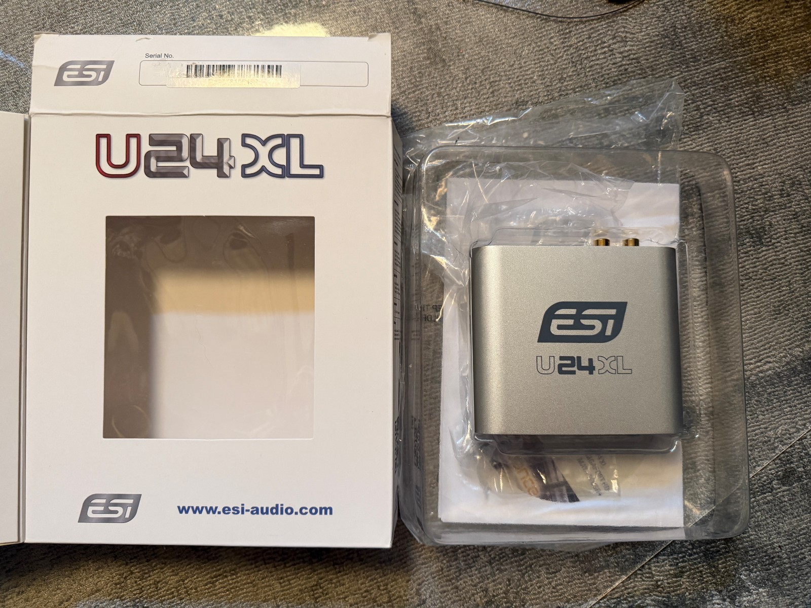 ESI U24 XL | 24-bit USB Audio Interface for PC & Mac with S/PDIF I/O