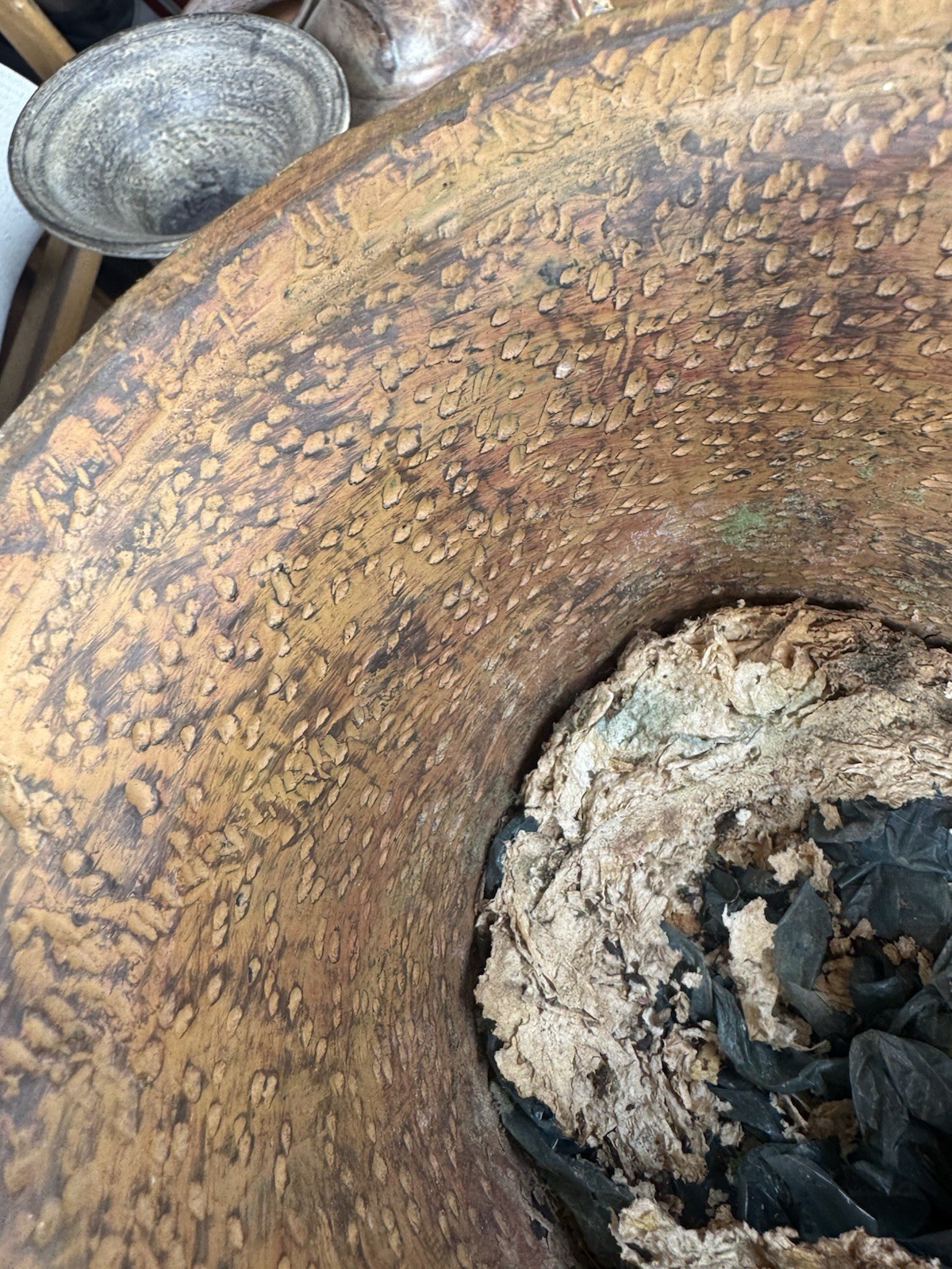 Vintage Clay In Planter