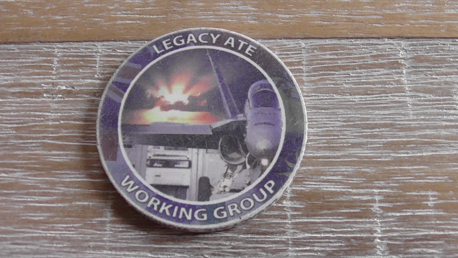 Legacy ATE Working Group Ceramic Challenge Coin #B458