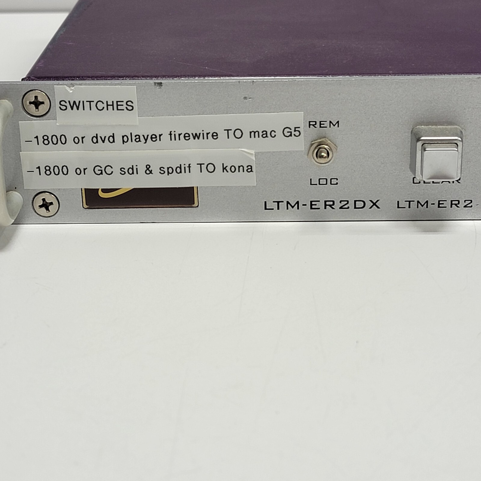 LAILD Telemedia LTM-ER2DX LTM-ER2 Rack Mount Digital Expander Module