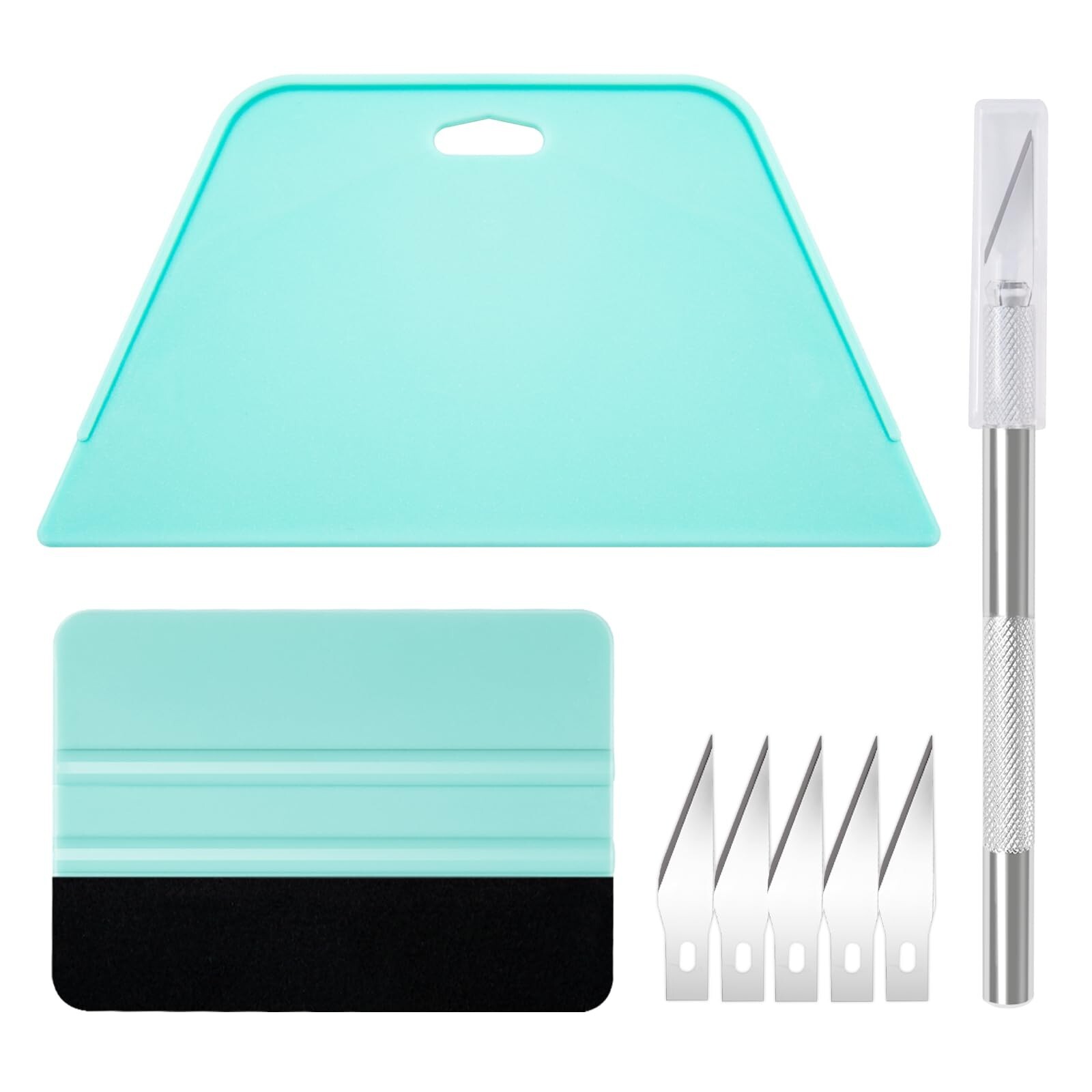 WRAPXERPT Wallpaper Smoothing Tool,Wallpaper Tool Kit for Peel and Stick Wall...